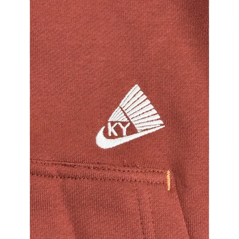 Nike Kyrie Brown Reward Journey Cowl Neck Hoodie‎ DQ6111 217 Men's Size Medium